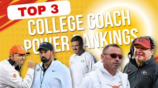 College Coach Power Rankings and Why your 40yd Dash Time Doesnt Matter [upl. by Arihs]