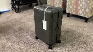 Unboxing Rimowa Essential Cabin in Slate Gloss [upl. by Arihas]