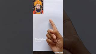 OMG 😱😳 hanuman trending drawing viral shorts yt youtube [upl. by Hecklau]