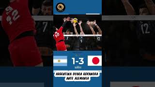 VOLEY  ARGENTINA CAE ANTE JAPON EN LOS JUEGOS OLIMPICOS [upl. by Eniamreg]