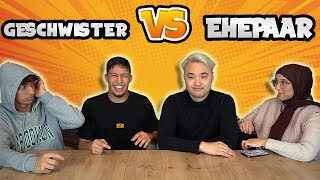 Meine Schwester und ihr Mann zerstören uns😳😂 Ehepaar VS Geschwister Duell 💥 [upl. by Lanza]