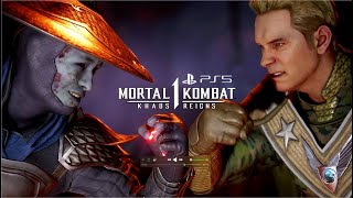 Raiden Reigns vs Homelander New Suits Mortal Kombat 1 [upl. by Jehius]