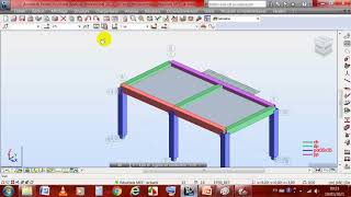 Ferraillage poutre par robot [upl. by Yaras]