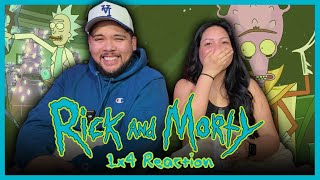 RICK AND MORTY  1x4 JawDropping Reaction  M Night ShaymAliens [upl. by Teriann]