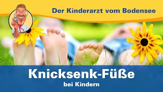 Plattfuß KnicksenkFuß bei Kindern Interview mit Sportorthopäde – Der Kinderarzt vom Bodensee [upl. by Assenaj]