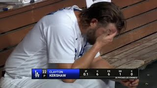 Clayton Kershaw Gives Up 6 Runs in 1st Inning to Diamondbacks  2023 MLB Postseason [upl. by Yerffeg400]