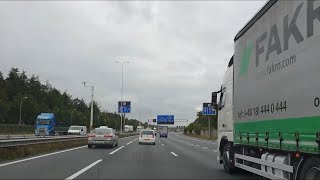 Dashcam Beelden Amersfoort A28 Knooppunt Hoevelaken 》 Afrit Soesterberg [upl. by Raquel]