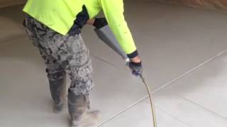 Spray concrete Melbourne  How to Spray Concrete [upl. by Earized]