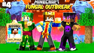 PART 4  100 Days In FUNGAL OUTBREAK WORLD in Minecraft 😰 [upl. by Brahear365]