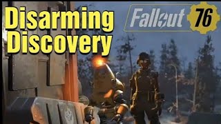 Disarming Discovery  Fallout 76  Brotherhood Quest Part 5 [upl. by Tindall5]