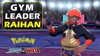 How to Defeat the Dragon Gym Leader Raihan in Hammerlocke  Pokemon Sword and Shield [upl. by Ramu]