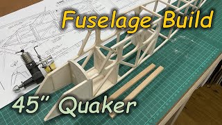 45quot Quaker amp Mills Diesel  Build Series Pt 3 Pulling the Fuselage Together [upl. by Anidal]