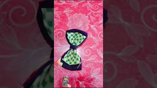 सुट के बचे हुए कपड़े से bow बनाना सीखेhow to make bow bow banane ka tarika shorts viralvideoyt [upl. by Roberts876]