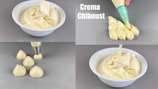 Crema Chiboust para rellenos y Postres  Chiboust cream for fillings and Desserts [upl. by Asseralc]