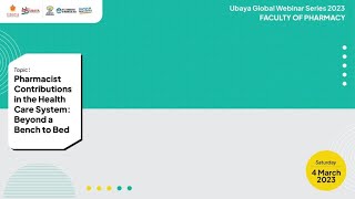 Ubaya Global Webinar Series in Pharmacy [upl. by Cowey634]