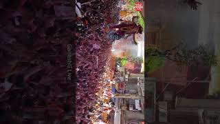 Mumbai Cha Raja Visarjan 2024  Electrifying Crowd Craziness on Aika Mandali Katha Sangto Song [upl. by Eanahs]