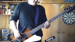 Mastodon  Crystal Skull Bass Cover [upl. by Moitoso586]