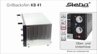 Steba KB41 Grillbakoven 41 liter Multibrands NL [upl. by Ennairac]