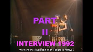 Interview 1992 Acapella Quintet féminin PART 2 JACQUES HIGELIN [upl. by Laro317]