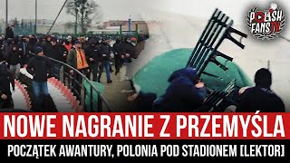 Nowe nagranie z Przemyśla  początek awantury Polonia pod stadionem LEKTOR 20112022 r [upl. by Elita455]