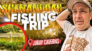 Shenandoah River Camping amp Fishing Adventure  Luray Caverns Walkthrough [upl. by Nedroj]