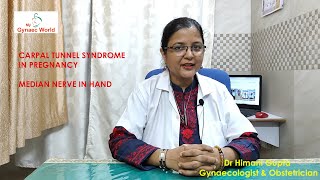 Carpal tunnel syndrome in pregnancyHand painswellingnumbnessMedian nerve syndromeGynecologist [upl. by Tebzil214]