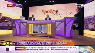 Ch Gollier quotil faut le plus vite possible prendre le vélo moins lavion plus télétravaillerquot [upl. by Iam]