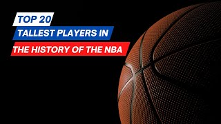 Top 20 Tallest Players in the History of the NBA [upl. by Rori]