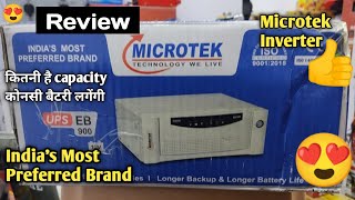 Microtek UPS EB900 Inverter Full Review [upl. by Nemzzaj626]