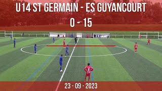 Match U14 St Germain en Laye contre ES Guyancourt [upl. by Supat266]