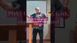 POV On doctrine faith communion and fellowship [upl. by Zelle]