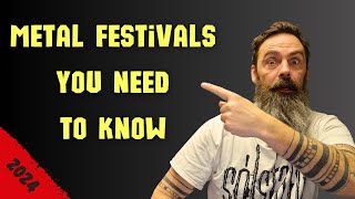 Top 5 Metal Festivals 2024 Wacken Hellfest Brutal Assault amp Beyond Europe [upl. by Fia]