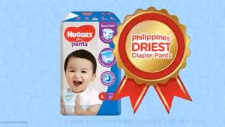 Huggies Dry Pants TVC Ads 2019 [upl. by Aivan]