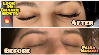 Eyelashes Extensions Tutorial AshnaAnsari54 [upl. by Annerahs779]