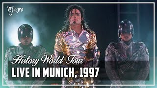 LIVE IN MUNICH 1997  HIStory World Tour Remastered 4K  Michael Jackson [upl. by Illyes]