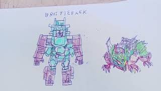 bristleback transformers dreamwave [upl. by Neelia]