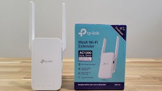 TPLink  AC1200 WiFi Range Extender  Up to 1200Mbps  Dual Band Wireless Access Point RE305 [upl. by Honey]