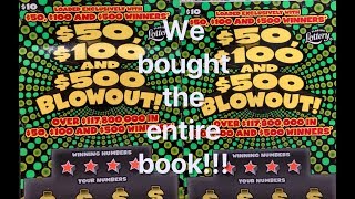 We bought an entire book of 50 100 500 Blowouts Part One [upl. by Heywood31]