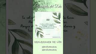 Isaías 60 20  Reflexiones De Luz bible god verseoftheday verseofgod godisgood faith jesus [upl. by Hercules]