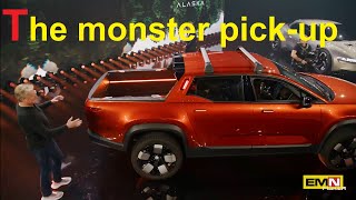 The new electric pickup Fisker Alaska unveiled  Electric Motor News n° 29 2023 [upl. by Harilda]