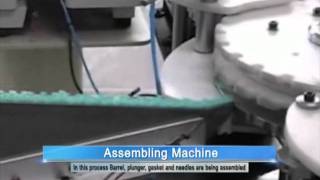 Disposable syringe making machine by Jee Sung [upl. by Elleraj266]