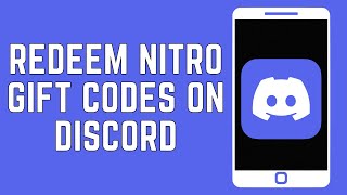 How To Redeem Nitro Gift Codes On Discord 2024 [upl. by Nimaj]