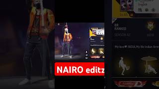 NAIRO edits viralshorts freefire trendingshorts [upl. by Rosalee]