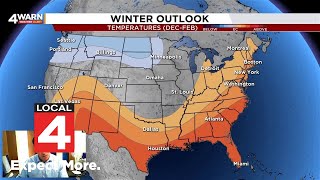 Winter Outlook for Southeast Michigan [upl. by Nailimixam]