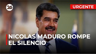 🚨 EN DIRECTO  VENEZUELA  NICOLÁS MADURO HABLA TRAS LOS RESULTADOS DE LAS ELECCIONES [upl. by Naicad318]