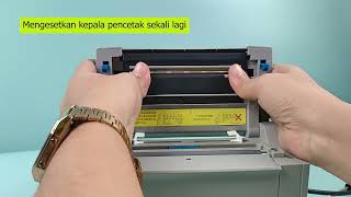 Print Head Reinstall for TP732TP730TP874TP876TP518TP80  Grozziie  Pasang semula Cetak Kepala [upl. by Noiemad422]