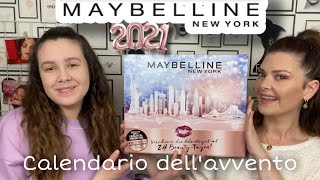 Maybelline 😏 Calendario dell’avvento 2021 [upl. by Aiekam]