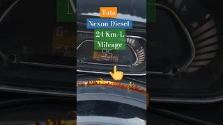 Mileage 24 KML with Active Cruise Control  Tata Nexon Diesel  Bangalore Mysore Expressway nexon [upl. by Roanna525]