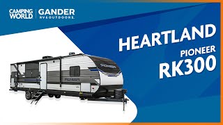 2022 Heartland Pioneer RK300  Travel Trailer  RV Review Camping World [upl. by Icat]