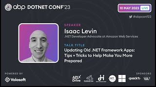 Updating Old NET Framework Apps TipsampTrick to Help Make You More Prepared  ABP NET Conference2023 [upl. by Lindell]